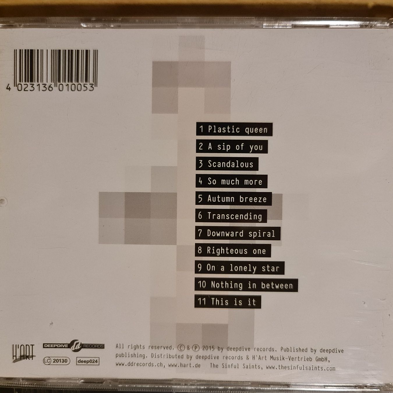 CD: The sinful saints - this is it – Usato da Dintikon venduto da Vexi 1