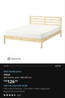 Ikea Trava Bett 160 x 100