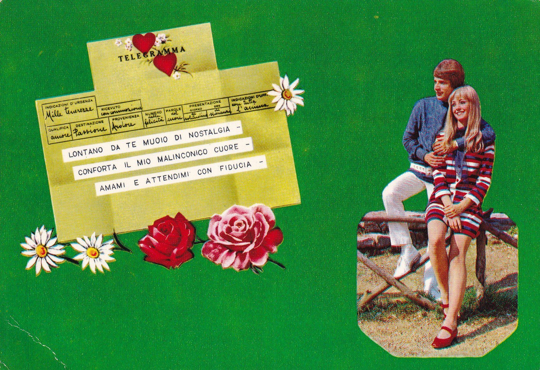 Cartes postales: Telegramma – D'occasion à Cormoret par Pascalll2001