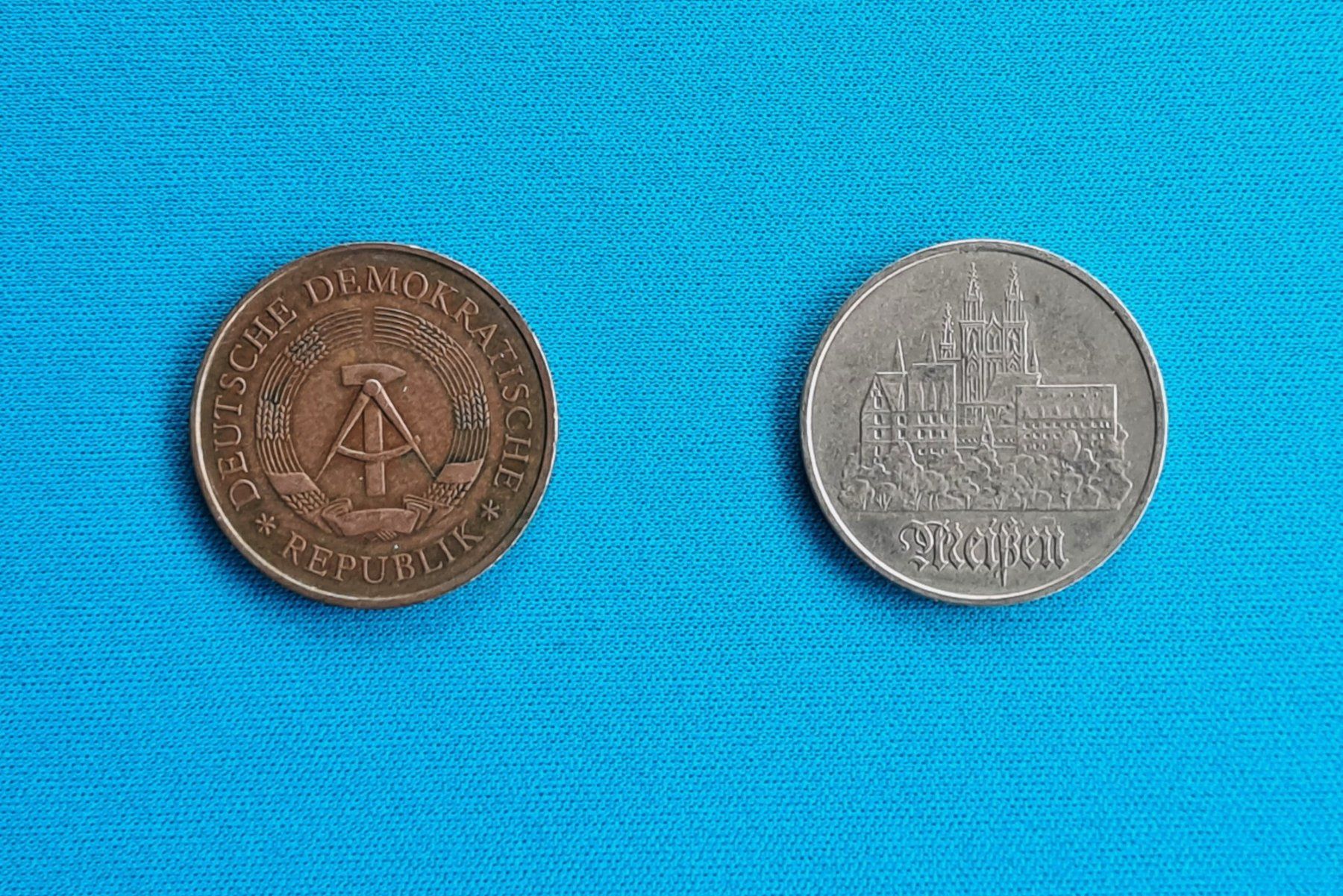 Tutti le monete: Münzen 5 Mark DDR – Usato da Saland venduto da V-Tour
