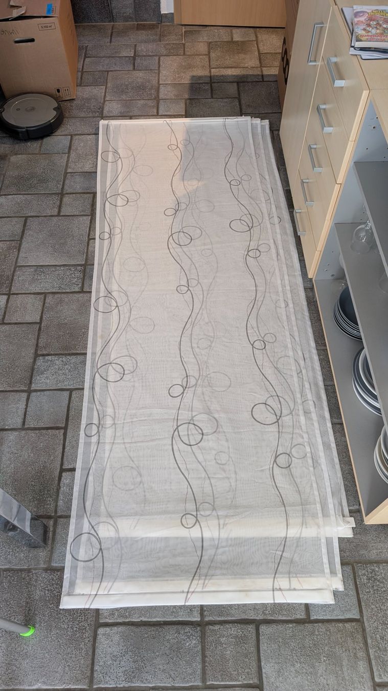 Tende: Vorhang transparent mit Muster – Usato da Frauenfeld venduto da bea_h8z8 1