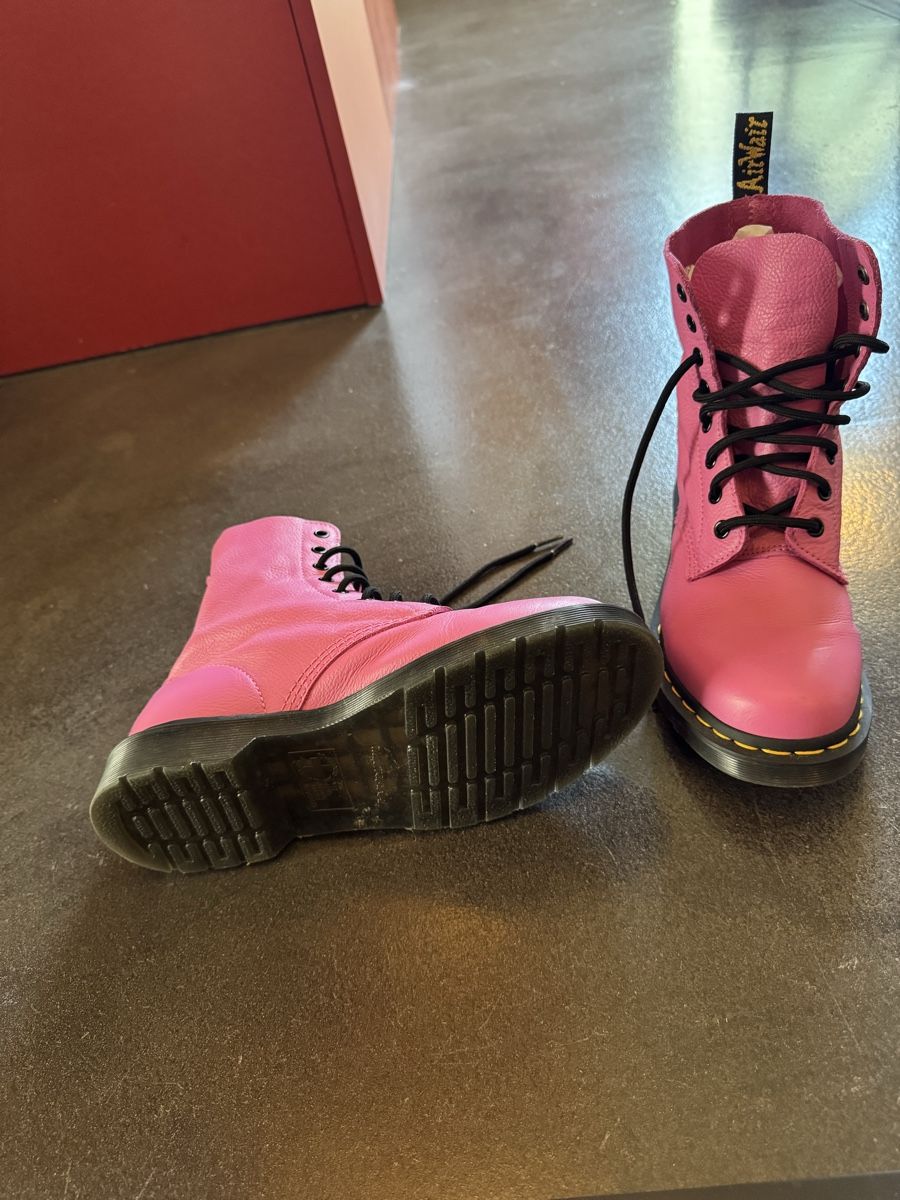 Dr. Martens Damenschuhe: Dr. Martens Stiefel pink Leder Grösse 41 – Neu (gemäss Beschreibung) aus Ipsach von neo_5f8s 2