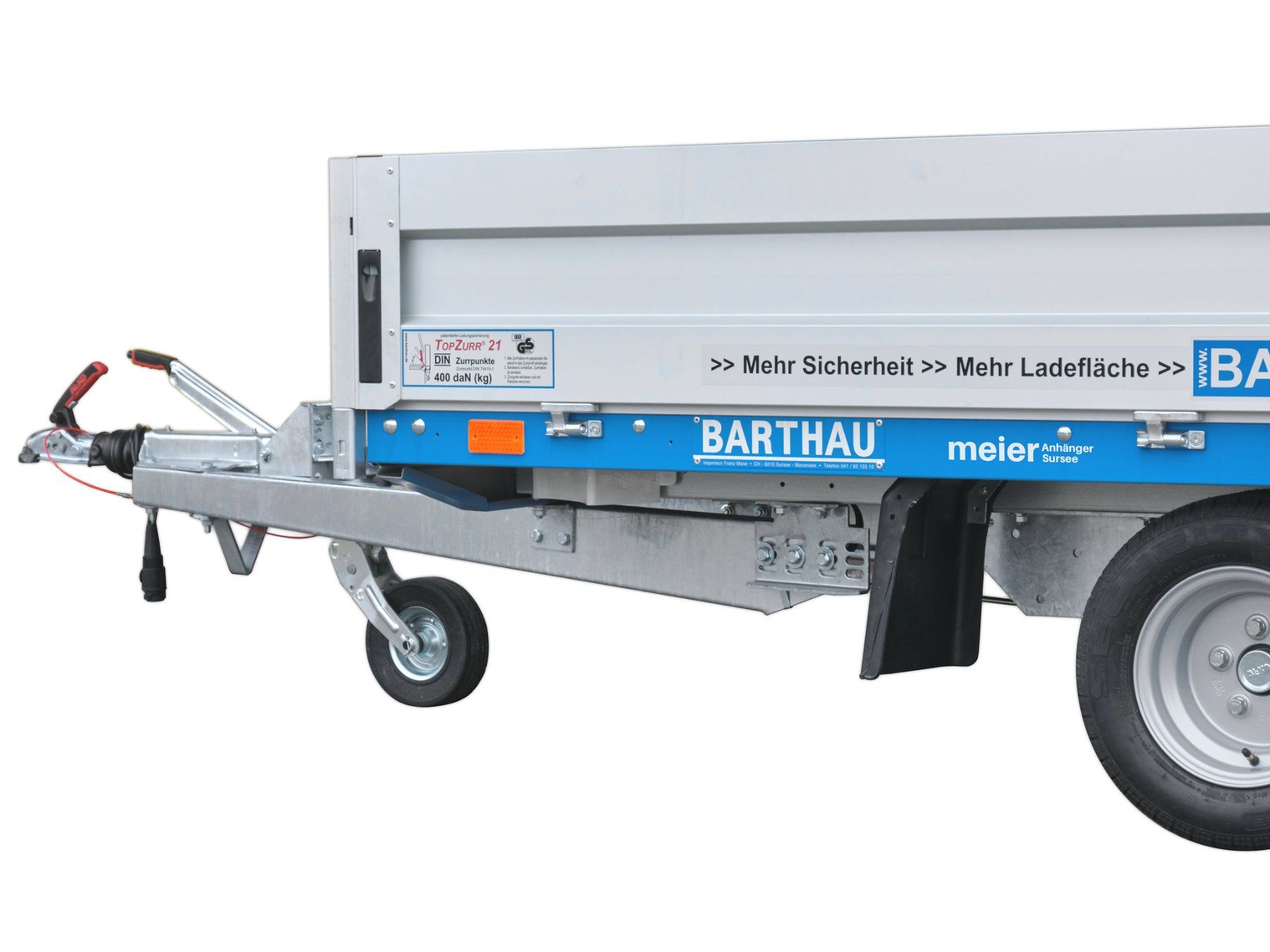 Barthau Anhänger: Barthau Anhänger 1500 kg – Neu (gemäss Beschreibung) aus Mauensee von Meier_Sursee 5