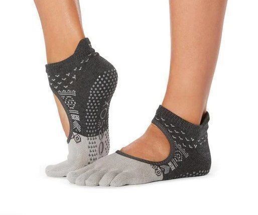 Toesox Zehensocken Unisex - Hellviolett Größe M Für Yoga Pilates