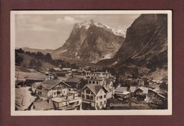 GRINDELWALD - Teilansicht mit Wetterhorn - 1945