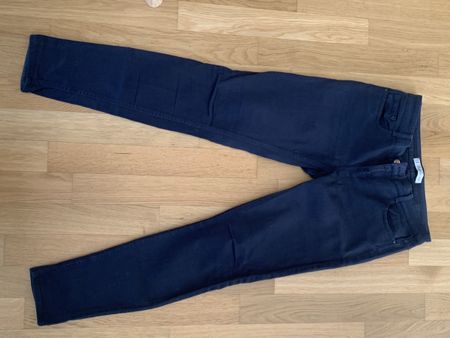 Dark blue slim fit pants size 38 