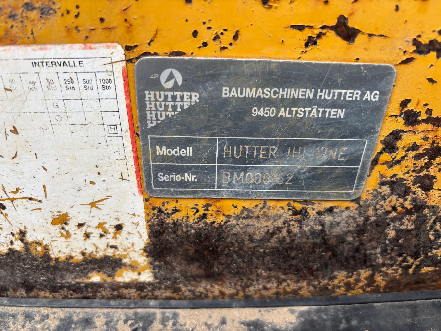 Hutter Escavatori: Bagger Baumaschine HUTTER IHI17NE gartenbau – Usato da Niedergösgen venduto da Easthilldonze 4