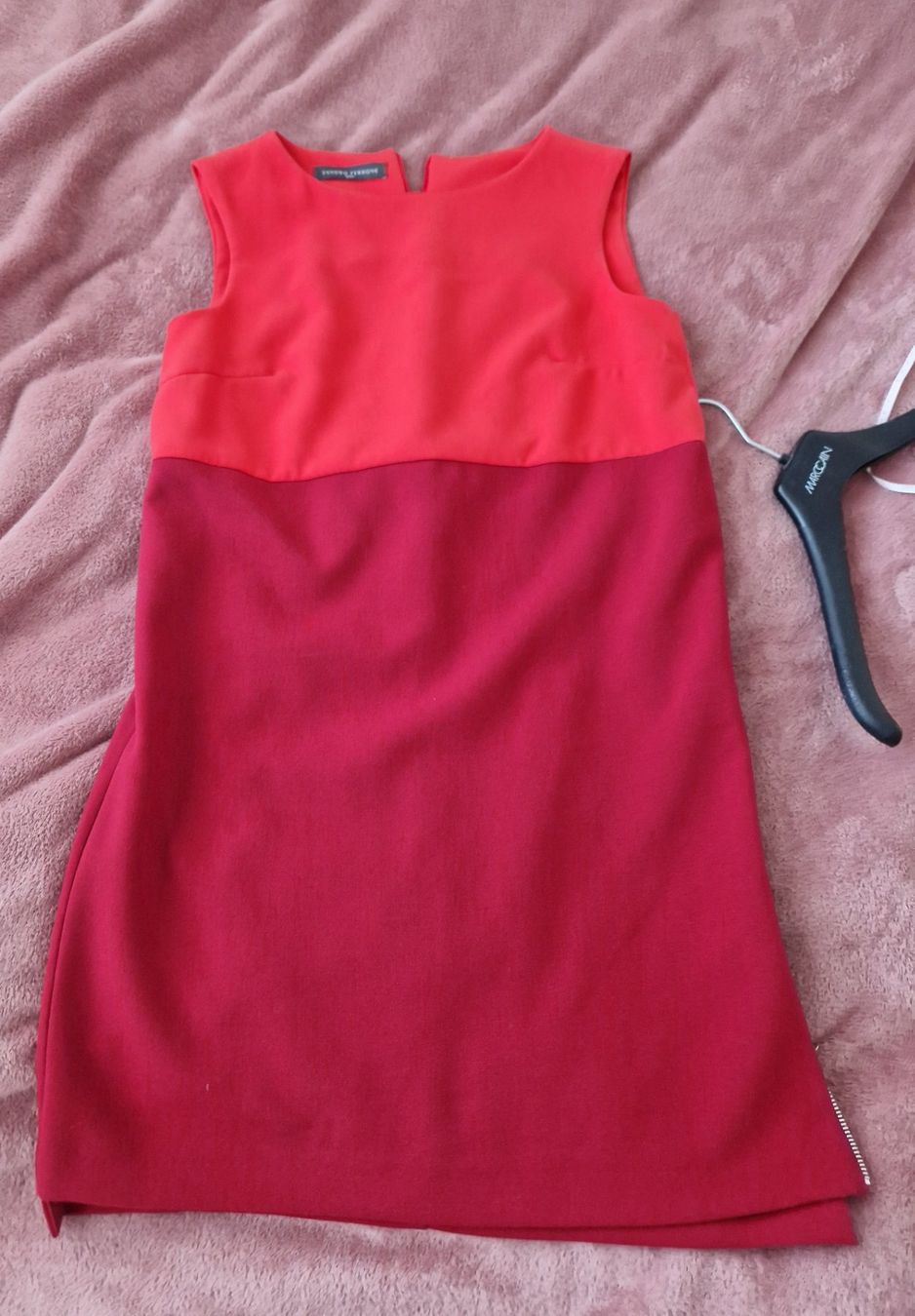 Vestiti: Sandro Ferrone Colour Block Kleid rot Gr. M – Usato da Erlinsbach SO venduto da ULIKH 2