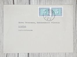CL13 Enveloppe + Timbre Suisse 1945