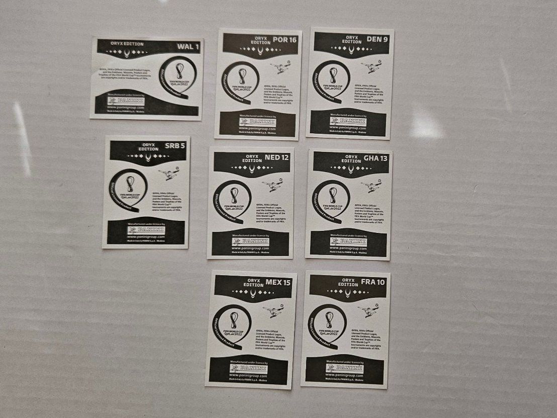 Panini Carte collezionabili: Panini WM 2022 Sticker Oryx Edition – Nuovo (secondo la descrizione) da Illnau venduto da Sibello 1