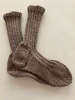 Schafwollsocken Handgestrickt