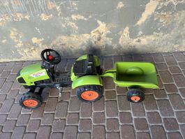 Kindertraktor mit Anhänger (mit Riss)