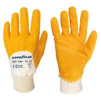 Goodyear Handschuhe Gelb 12 Paar, Grösse 8