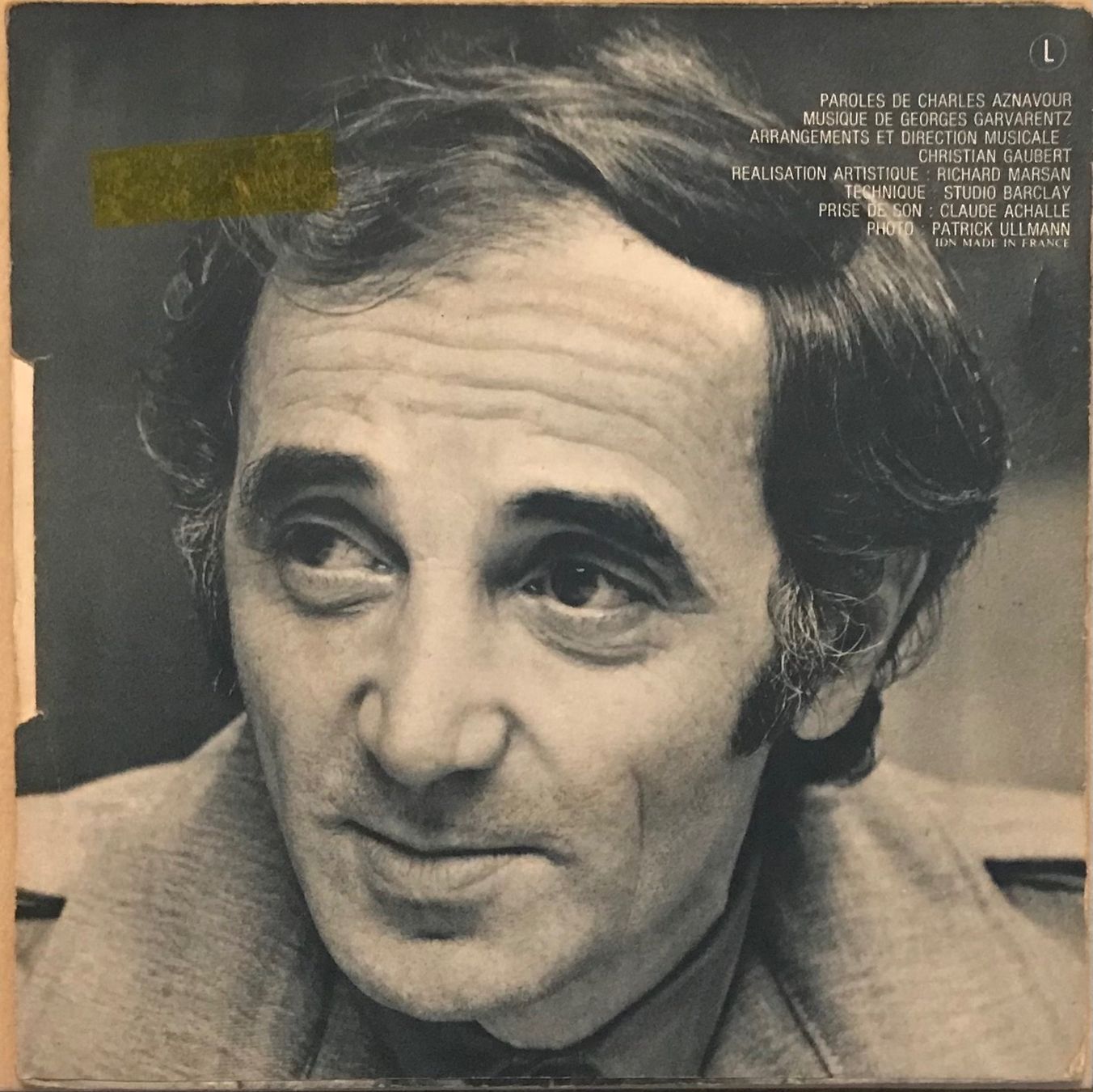 Schallplatten: CHARLES AZNAVOUR - LES PLAISIR DÉMODÉS – Gebraucht aus Bussigny von vinyl-pas-cher 1