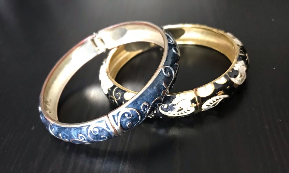 NieYat 3er Set Gold Armreifen - Verstellbare Oberarmreifen Für Damen