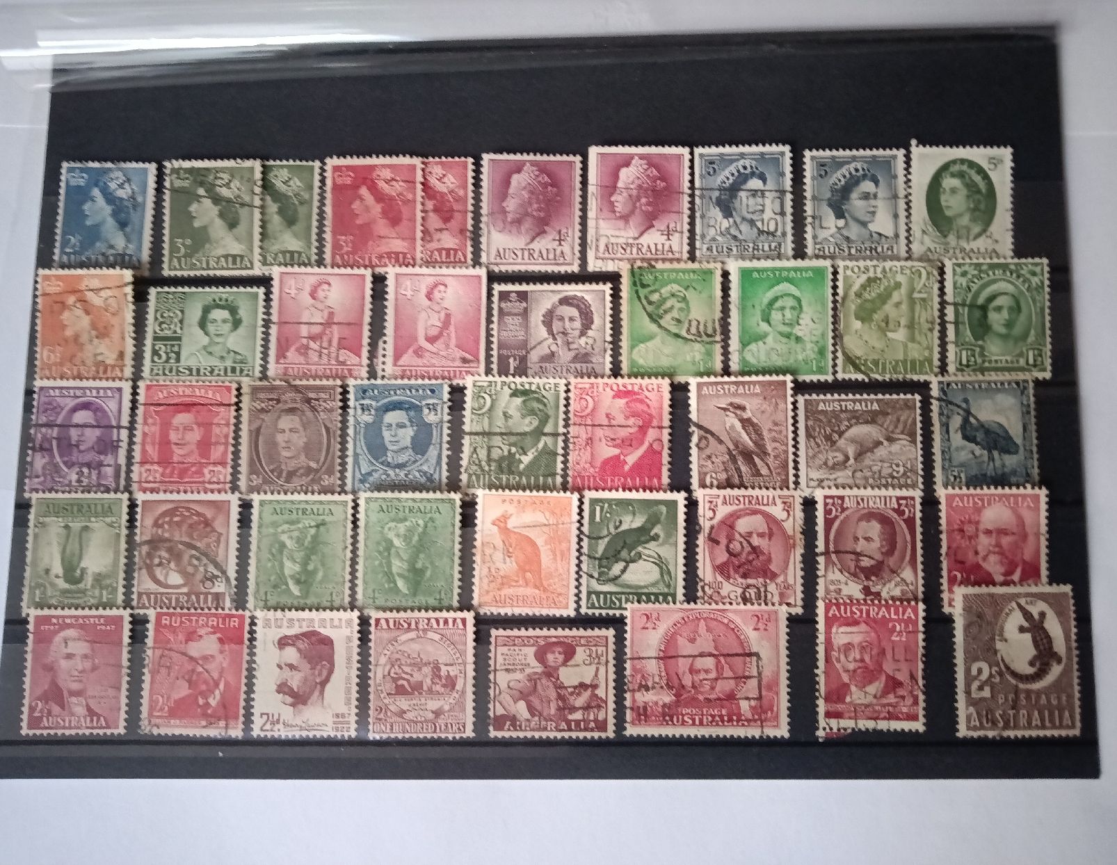 Alle Briefmarken: Austrália gest. – Gebraucht aus RORSCHACH von jar_8769