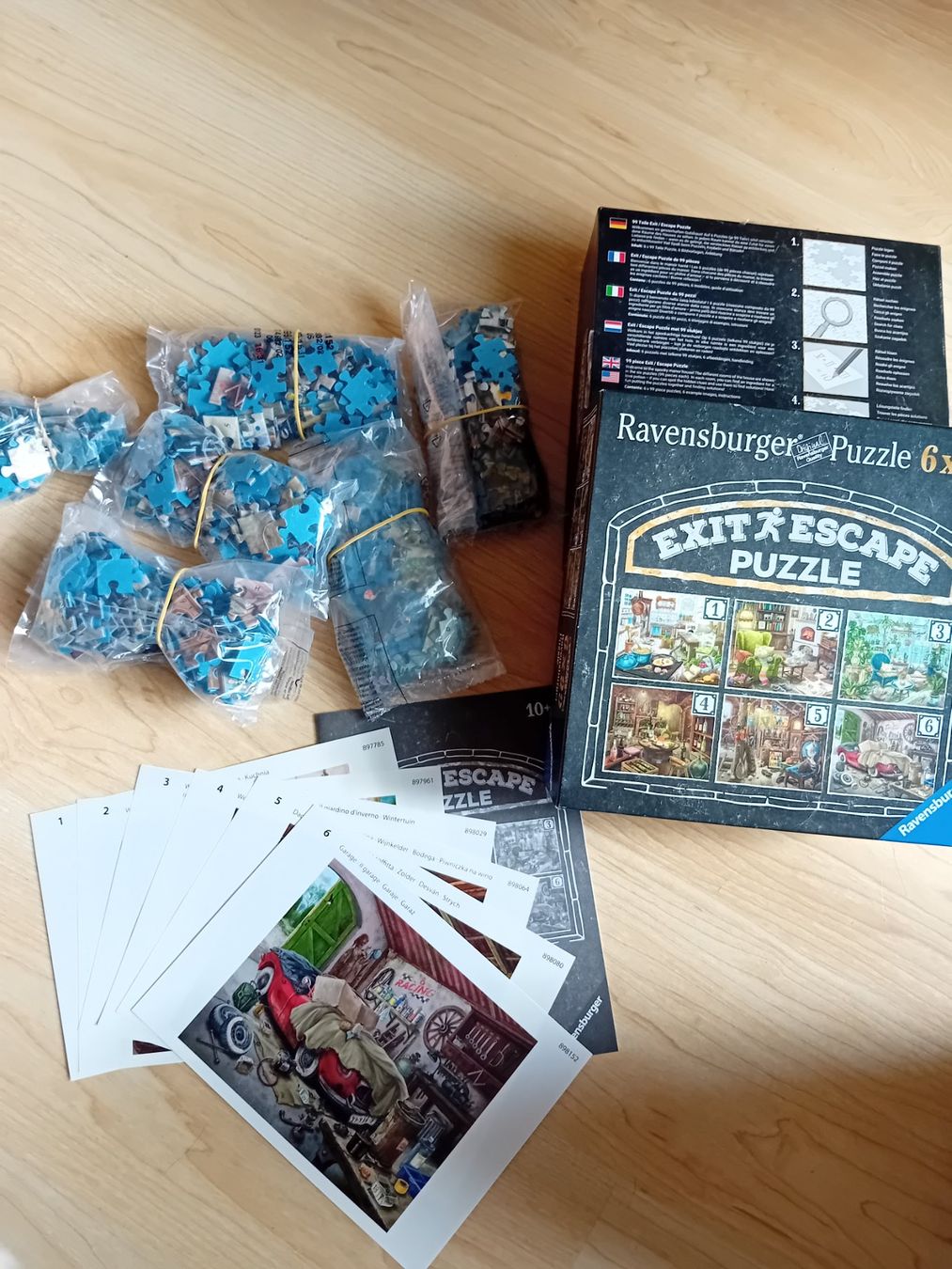 Giochi: *Ravensburger Exit Escape Puzzle, 6x99 Teile* – Usato da Hinterkappelen venduto da klebaluka08 2