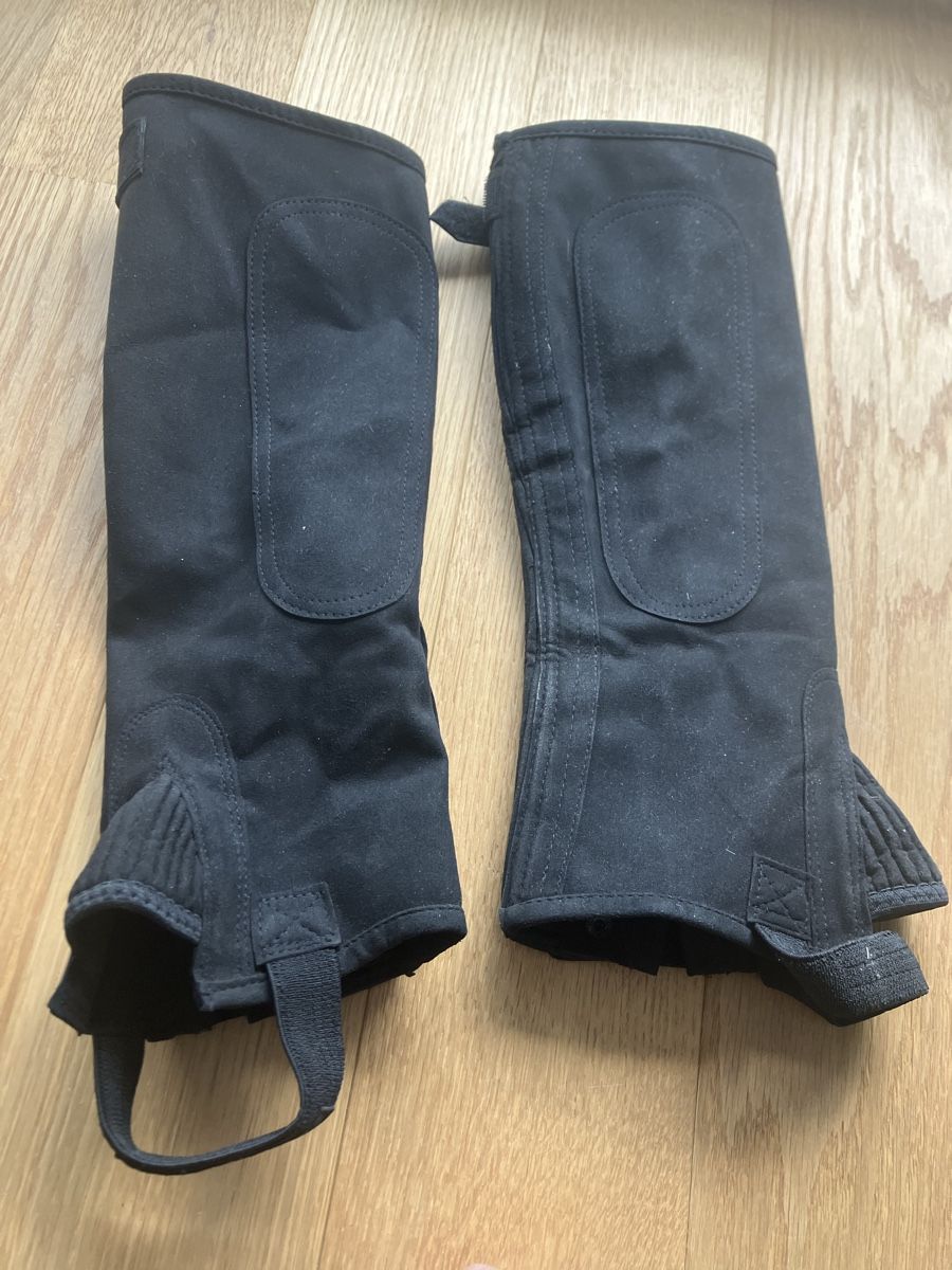 Hufschuhe: Reit-Chaps Schwarz Grösse M – Gebraucht aus Wangen b. Olten von nad_gg7s 1
