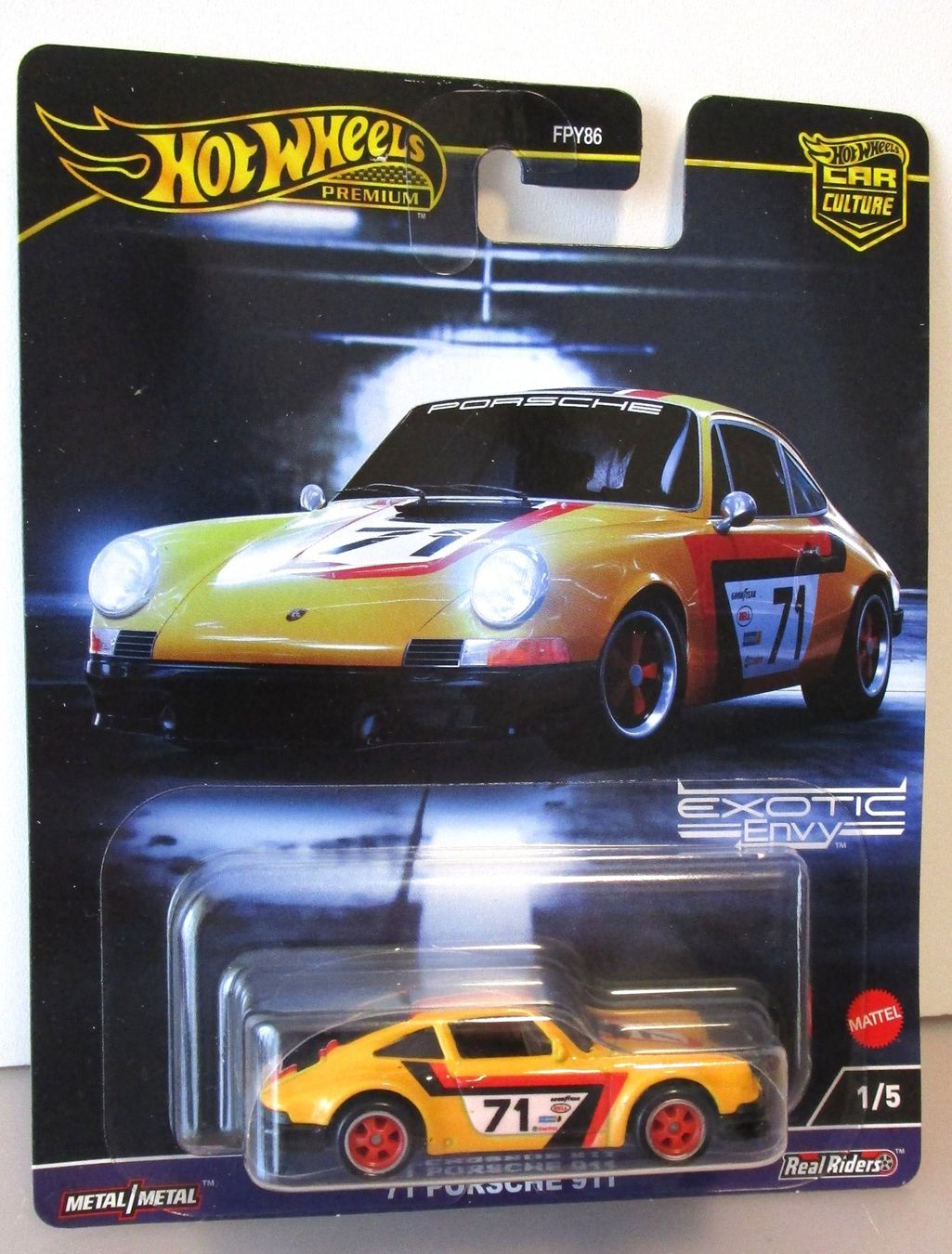 Porsche Modellini d'auto: HOT WHEELS  '71 PORSCHE 911  -  HKC80 – Nuovo e nell'imballaggio originale da Chêne-Bourg venduto da breno56