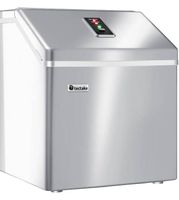 neue Eiswürfelmaschine silber