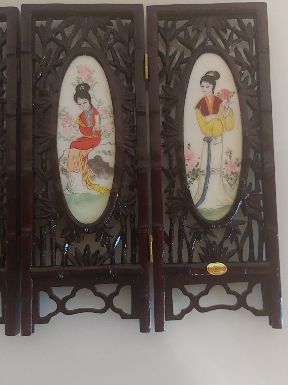 Tutte le decorazioni: Chinesischer Tischparavent – Usato da Erlinsbach venduto da pfunky 5
