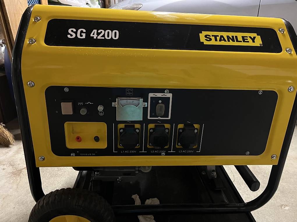 Stromgeneratoren: Stanley SG 4200 Stromgenerator – Gebraucht aus Lupsingen von MaCoE 1