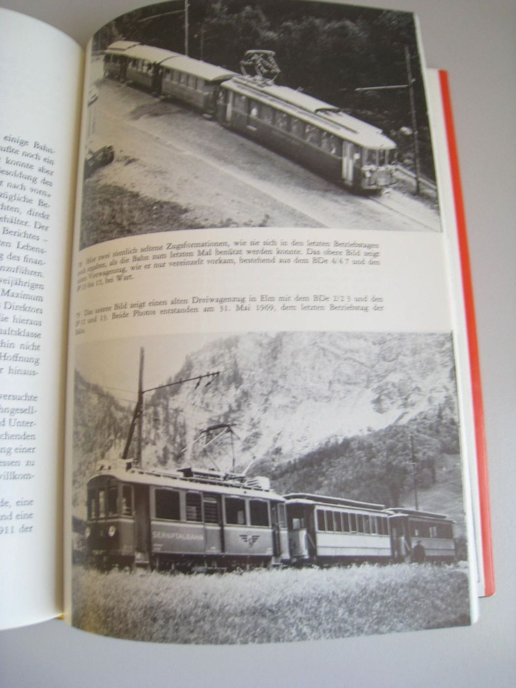 Libri: Das war die Sernftalbahn, Hans Waldburger 1971 – Usato da Buchs ZH venduto da swiss-train 5