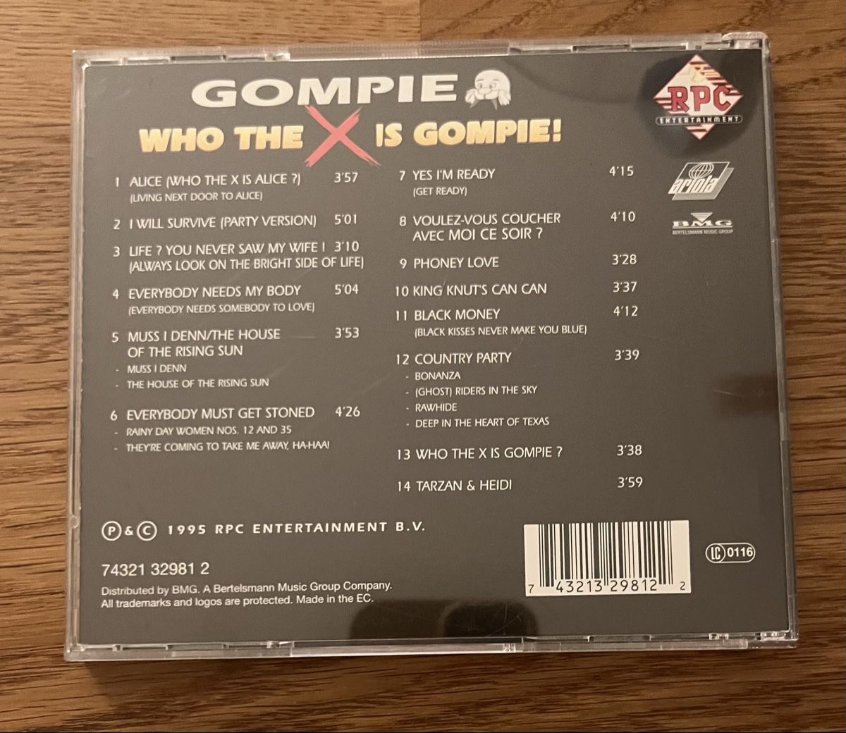 CD: Gompie - Who the X is Gompie! – Usato da Sursee venduto da abcdxyz 1