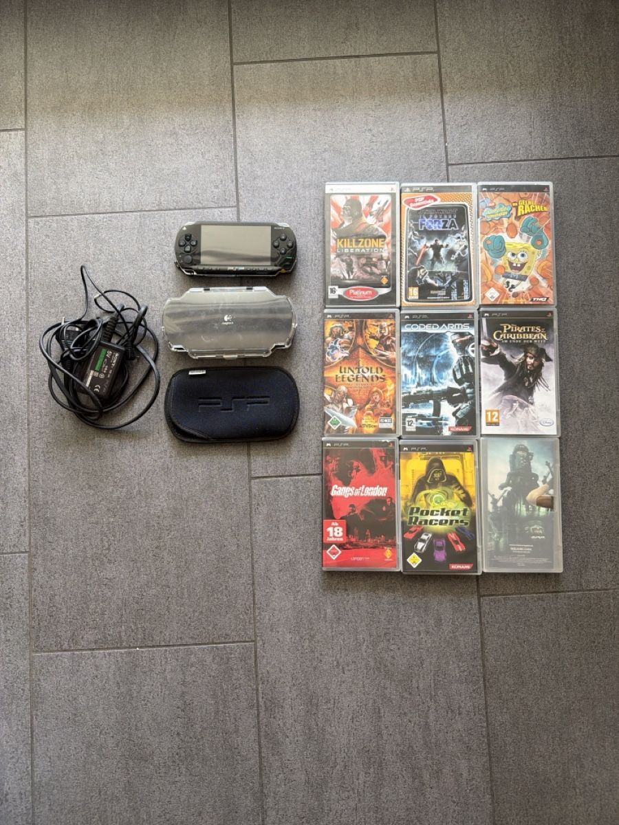 Sony Console: PSP 1004 + 9 Spiele  – Usato da Hagendorn venduto da masterchieff