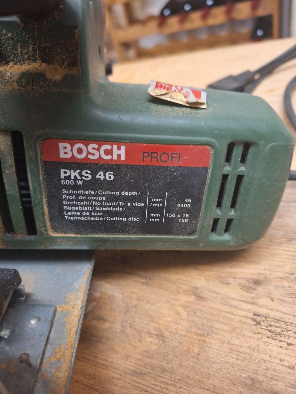 Bosch Sägen: Bosch PKS 46 Handkreissäge – Gebraucht aus Schalunen von Pierinoll 1