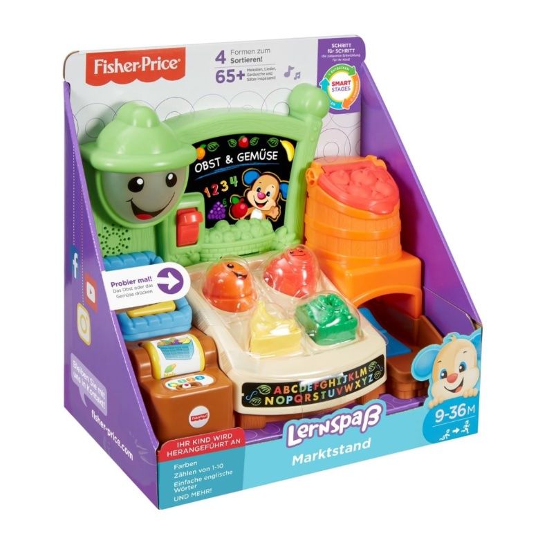 Fisher-Price Spielzeuge: Fisher-Price Lernspaß Marktstand – Neu und originalverpackt aus Wagenhausen von Kahlen 2