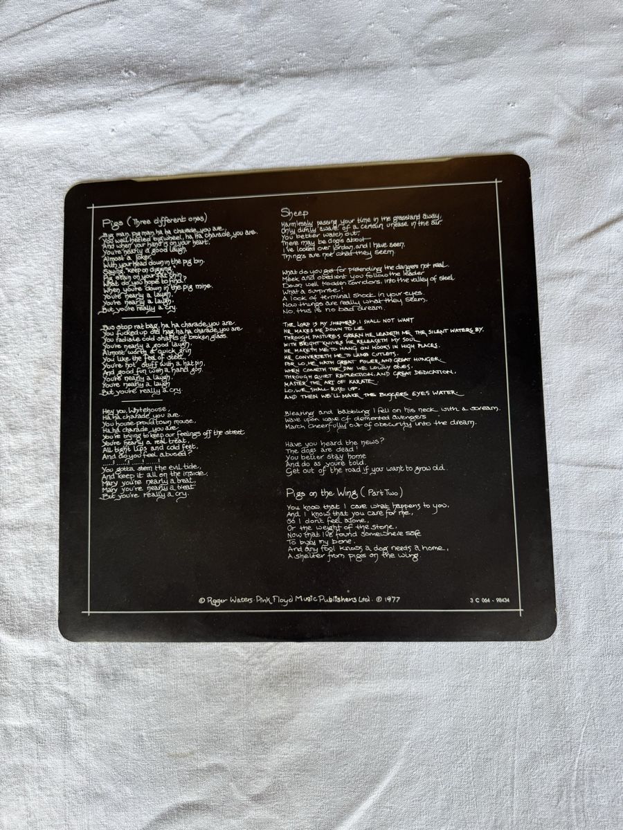 Dischi in vinile: Vinyle Pink Floyd Animals  – Usato da GRAND - LANCY venduto da petitpain67 2