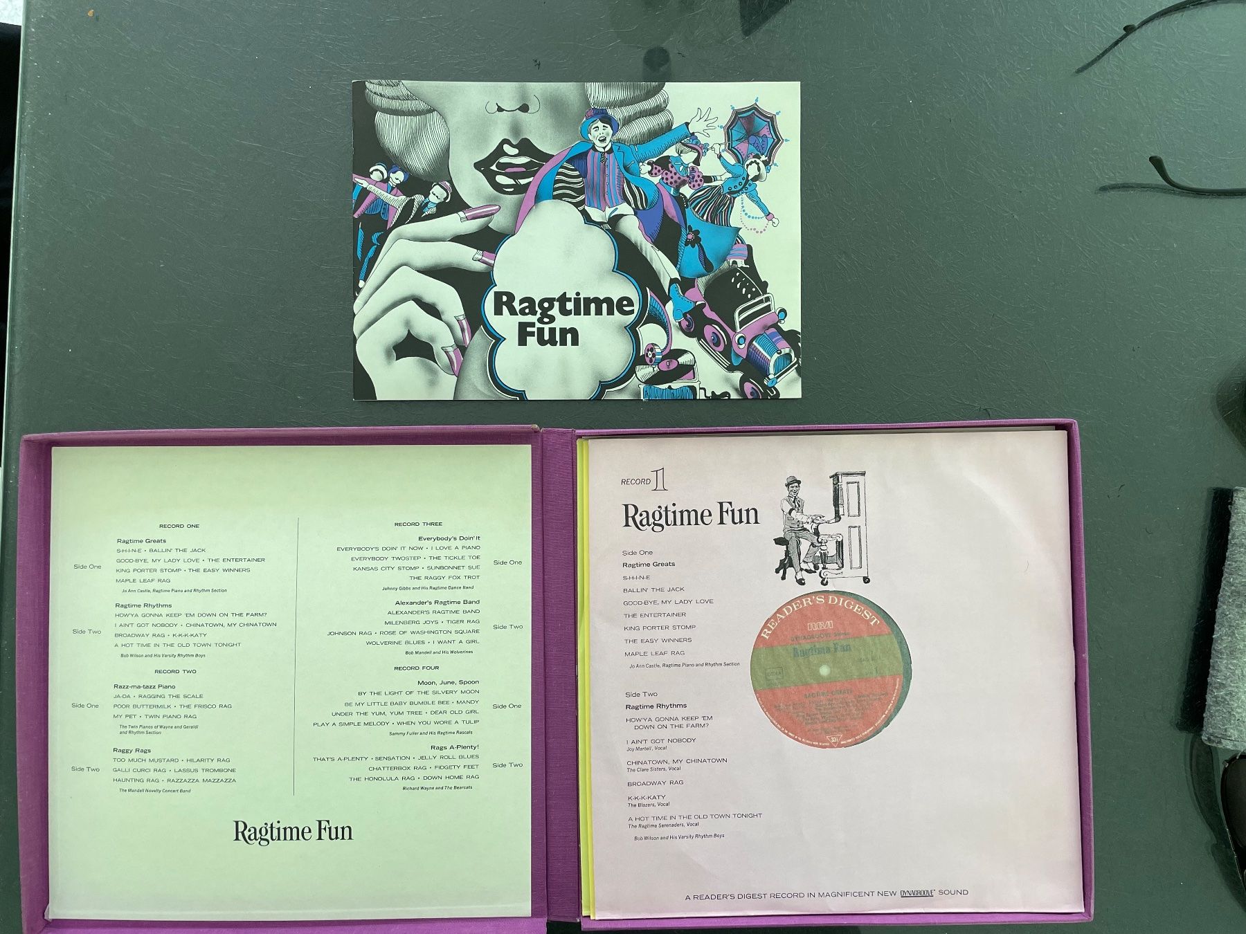 Dischi in vinile: Ragtime Fun - Old Time Jazz, 4 LP's von 1971 – Usato da Sutz venduto da fx05 1