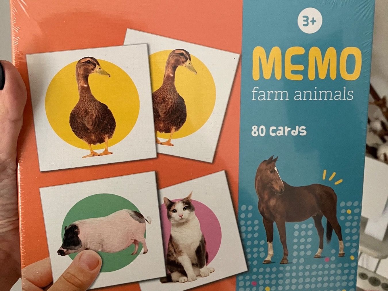 Giochi: Memo cards kinder – Nuovo e nell'imballaggio originale da Zürich venduto da the_2lsz