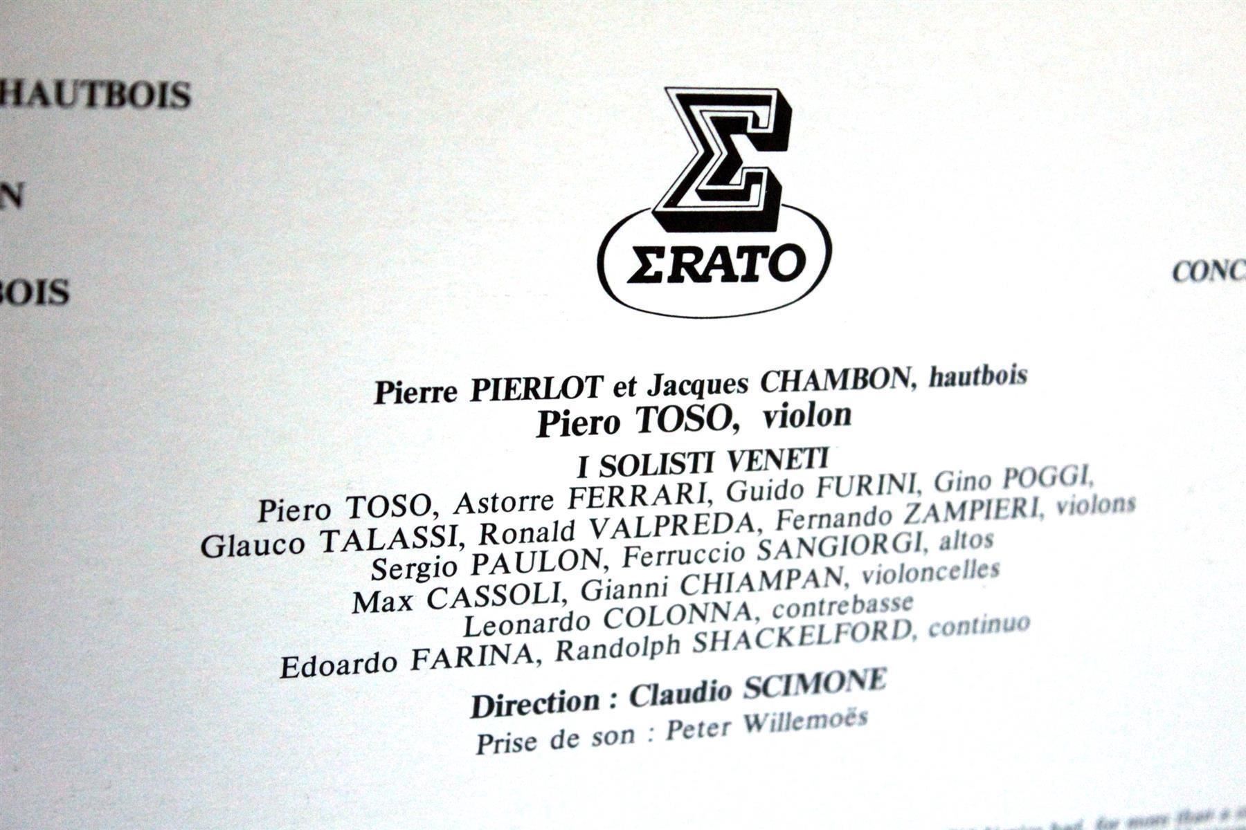 Top: Six Concertos Pour Hautbois, Violon... – Usato da Bern venduto da kultiges 4