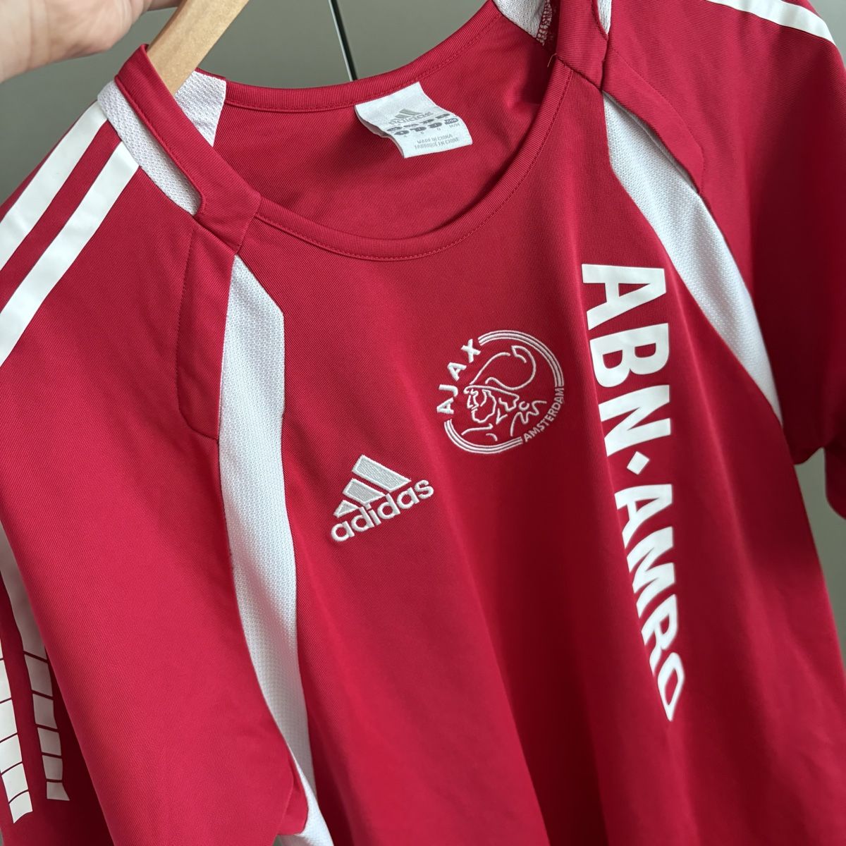 Adidas Canottiere & Pantaloni: Ajax Amsterdam Trikot Adidas Training – Usato da Winterthur venduto da LaBodega 6