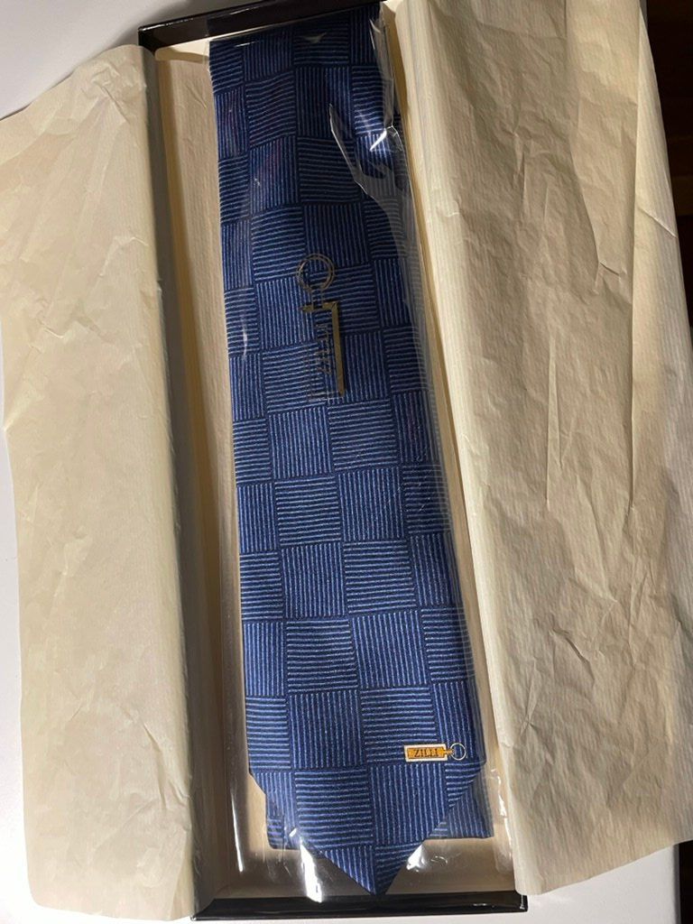 Cravatte: Zilli Krawatte NEU Originalverpackt Blau Seide – Nuovo (secondo la descrizione) da Zürich venduto da Turicum_8001 3