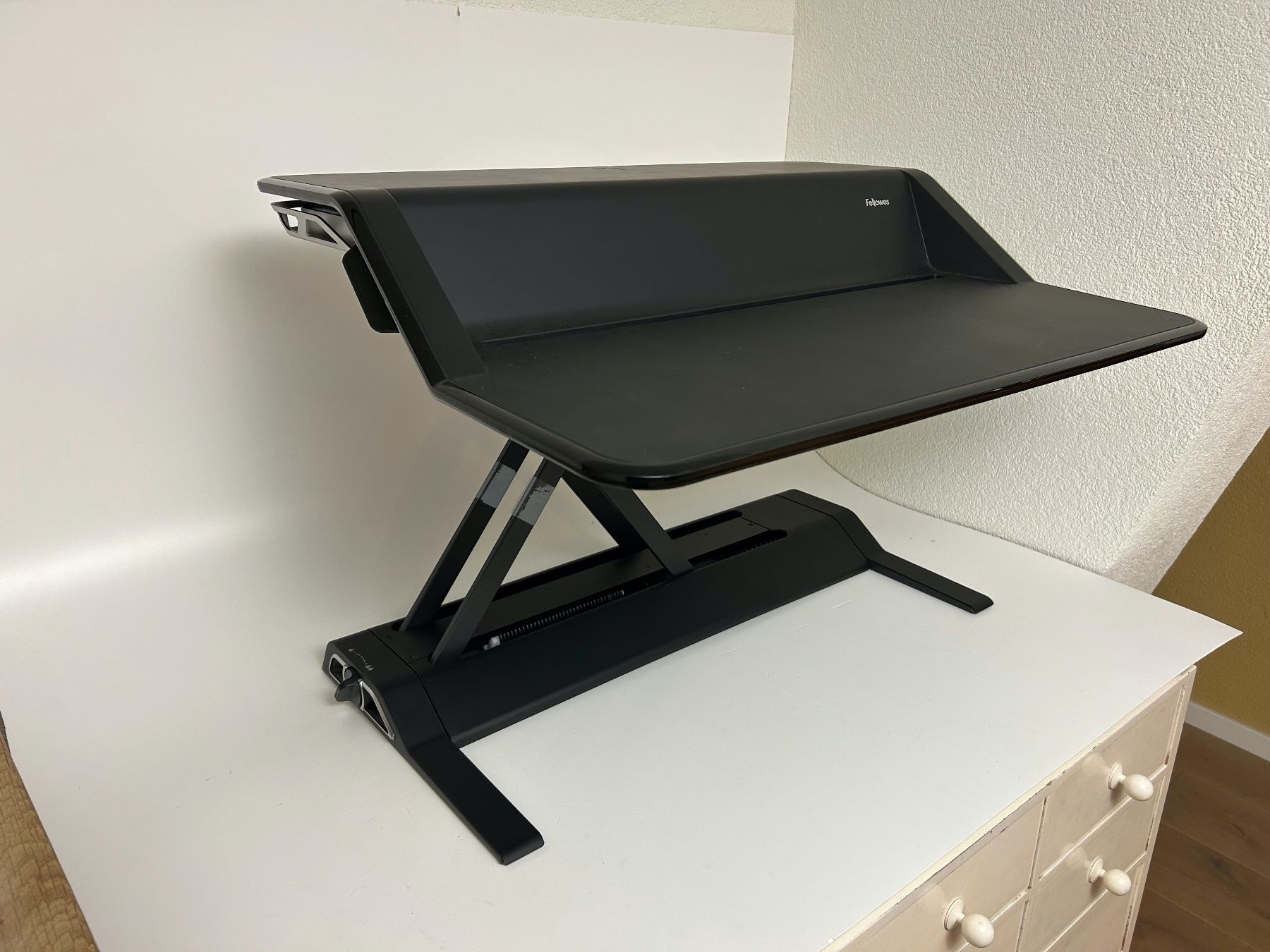 Scrivanie: Computer Arbeitsplatz, Sitz-Steh Workstation Lotus – Usato da Rheineck venduto da emma.gut 3