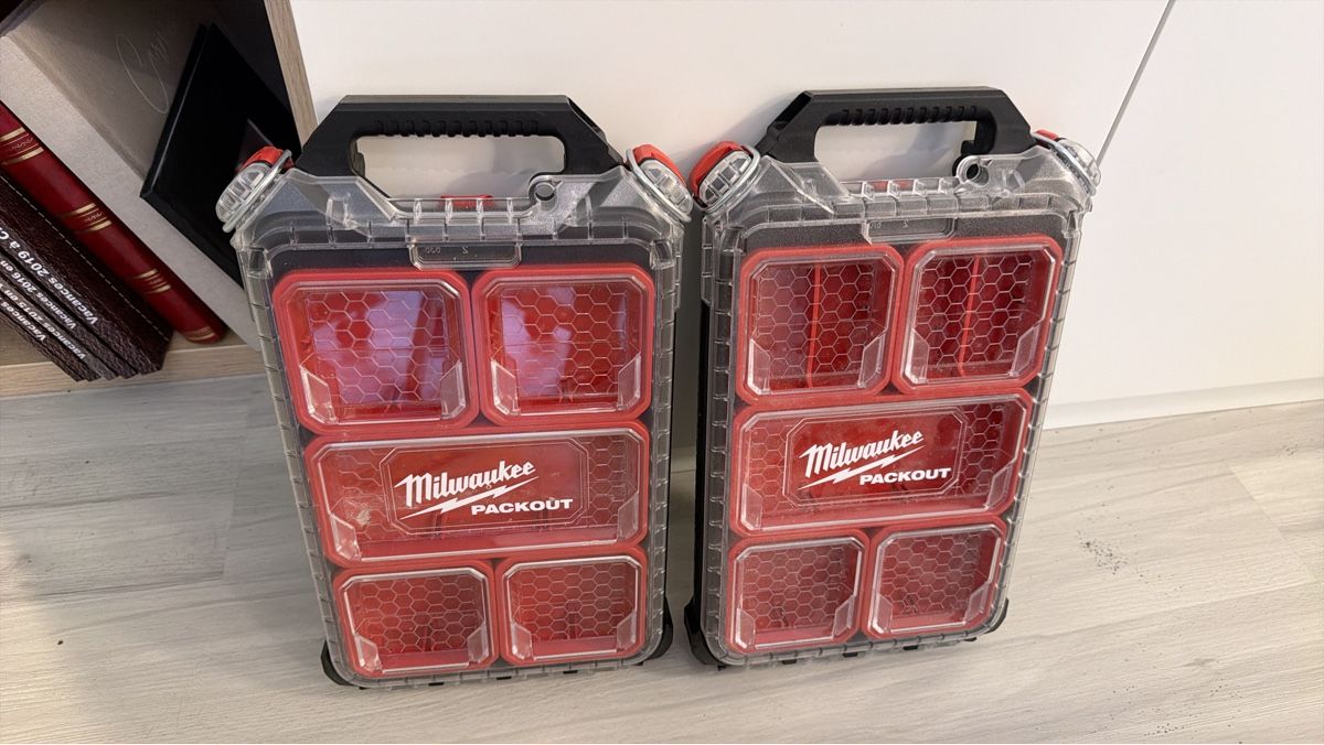 Milwaukee Alle Werkzeuge: 2 Milwaukee PACKOUT Boîte de rangement petit format – Neu (gemäss Beschreibung) aus Rebeuvelier von Rikinette8789