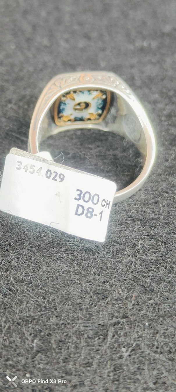 Freimaurer Anelli: Freimaurer Ring Silber, Herrenring, neuwertig, – Nuovo e nell'imballaggio originale da eglisau venduto da szakal 2