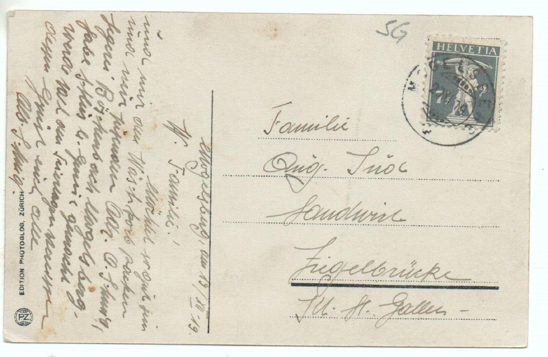 Cartes postales: MOGELSBERG No. 487 – D'occasion à Jona par philajona 1