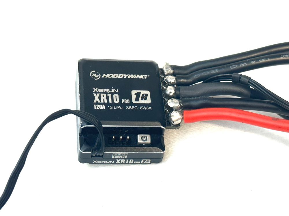 Hobbywing Xerun XR10 Pro 1S HD 1/12 Sensored Brushless ESC [HWA30112609