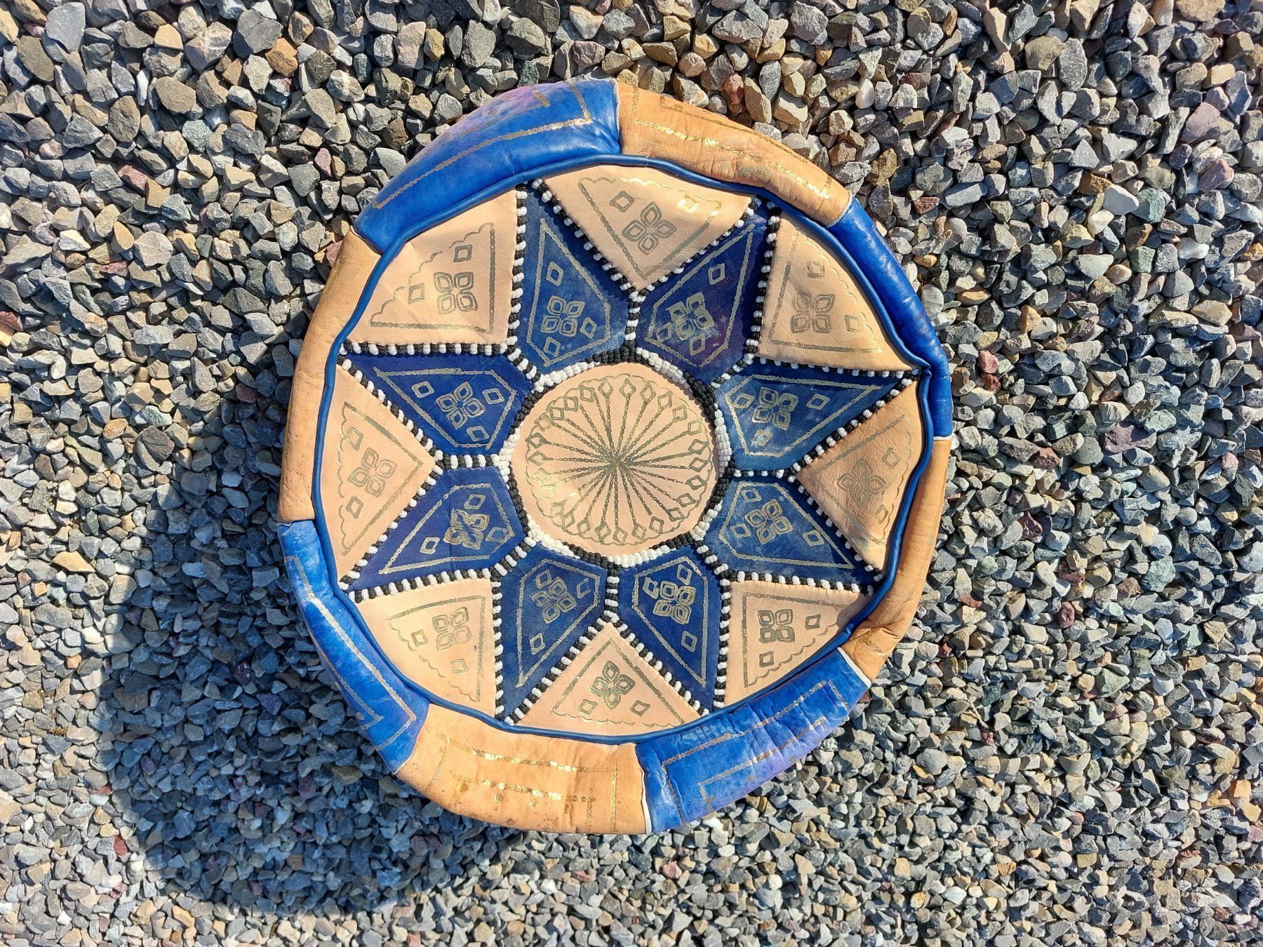 Sgabelli: Hocker Marokkanischer Pouf 37cm – Nuovo (secondo la descrizione) da Ottikon venduto da nag-champa77