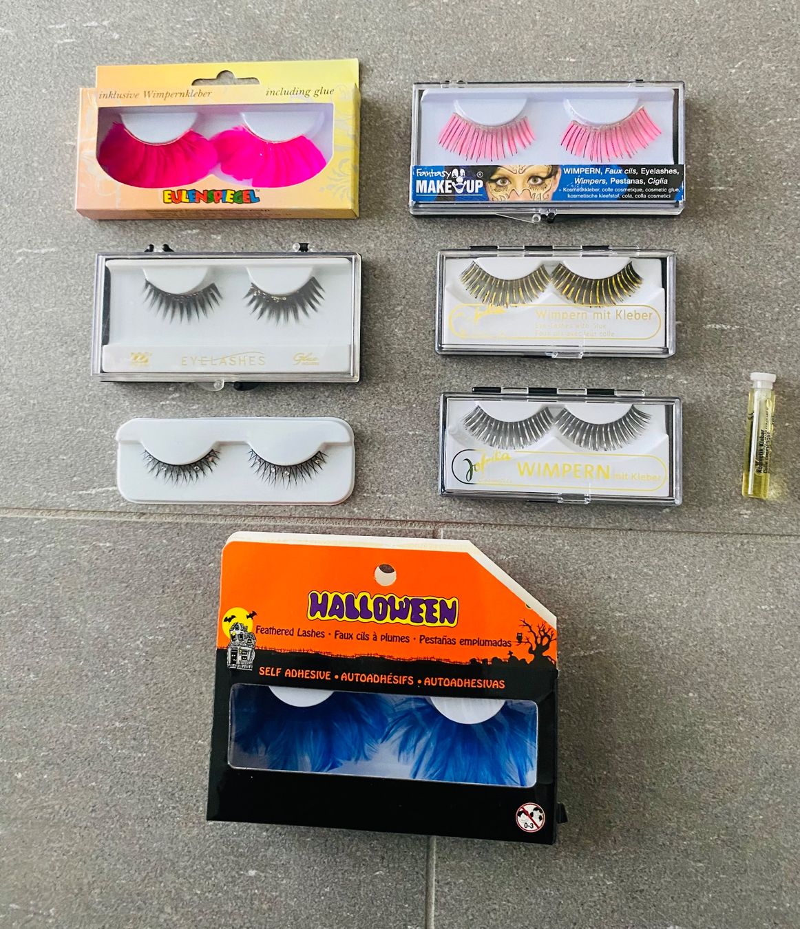 Make-up: 7 SETS WIMPERN NEU! – Nuovo e nell'imballaggio originale da Malters venduto da Kuettel1