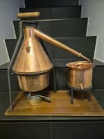 Alambic en cuivre "Torcio" - Distillation artisanale!