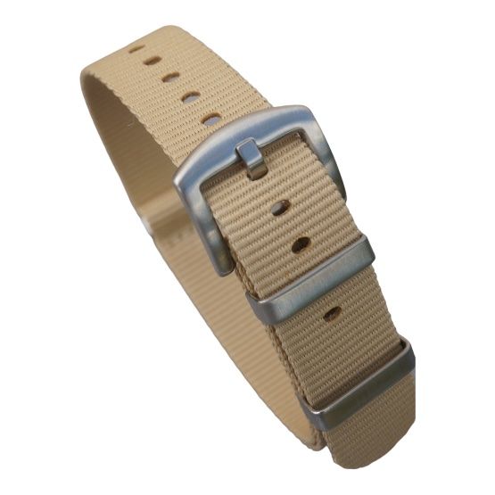 Bracciali & Braccialetti: NATO Strap  Armband 18 mm Farbe sand 9917 – Nuovo e nell'imballaggio originale da Leipzig venduto da rheingold_watches 2