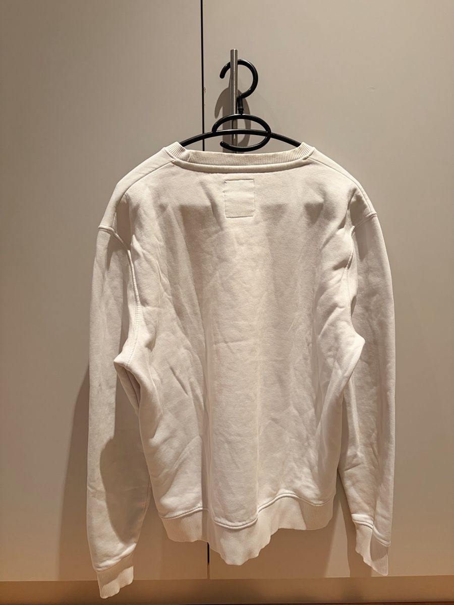 Alpha Industries Maglioni & Felpe: Alpha Industries Pullover, Weiss, Grösse M – Nuovo (secondo la descrizione) da Uster venduto da clothesandmore1 2