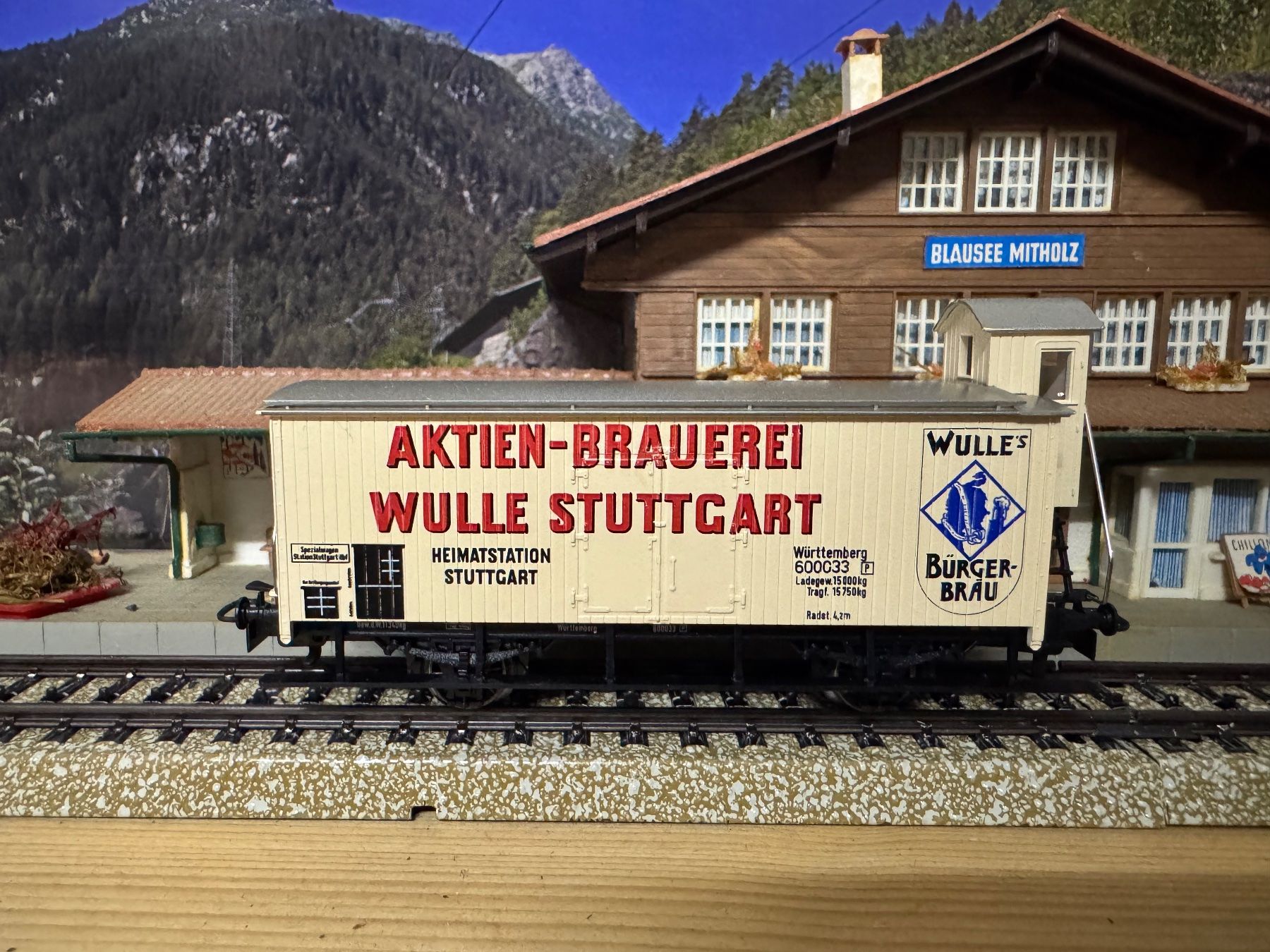 Märklin H0 4678 - Bierwagen Aktienbrauerei Wulle Stuttgart (Gebraucht ...