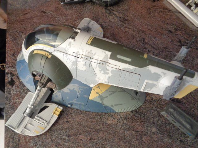 Hasbro Giocattoli: Star Wars Hasbro Slave 1  Jango Fett – Usato da sargans venduto da Angamar