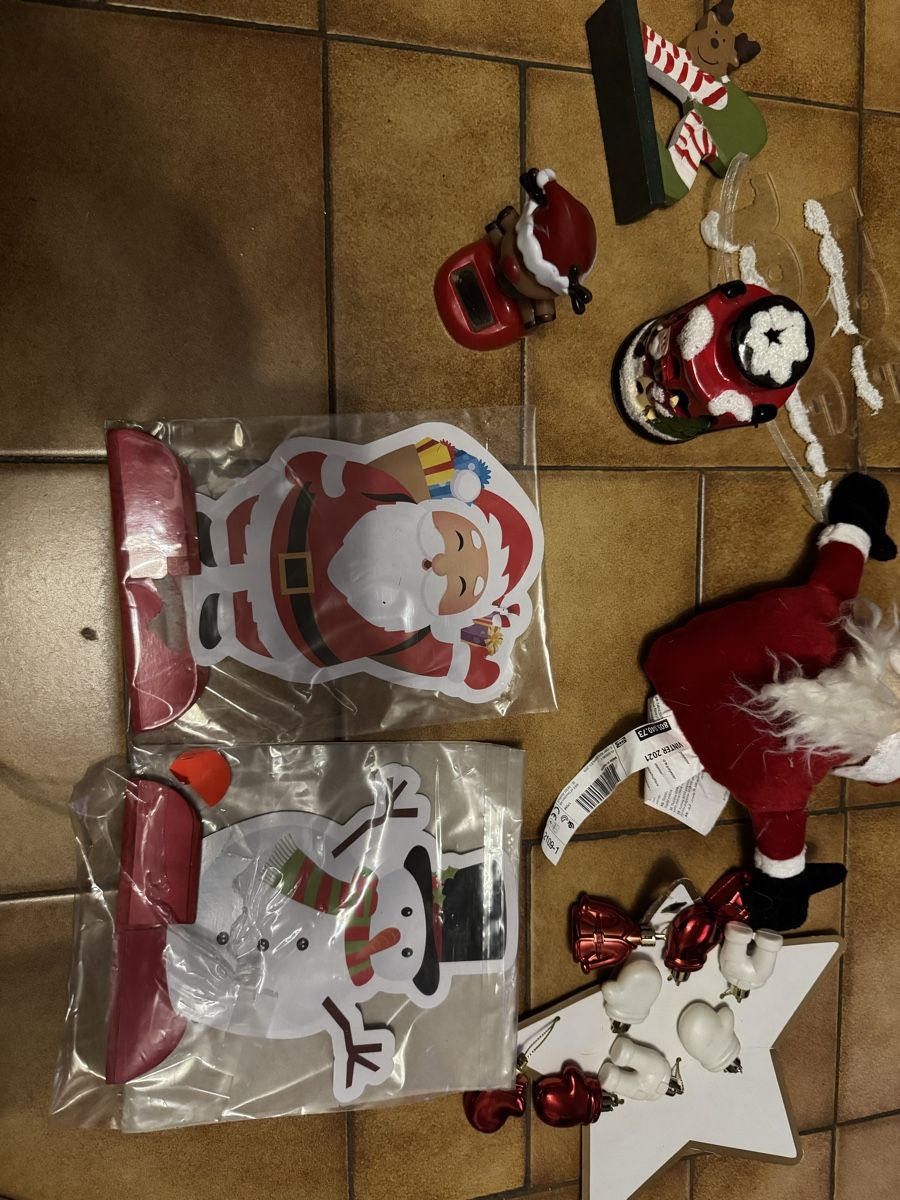 Tutte le decorazioni: Lot 9 de décorations de Noël maman – Nuovo e nell'imballaggio originale da Veyrier venduto da kimedovapa 1